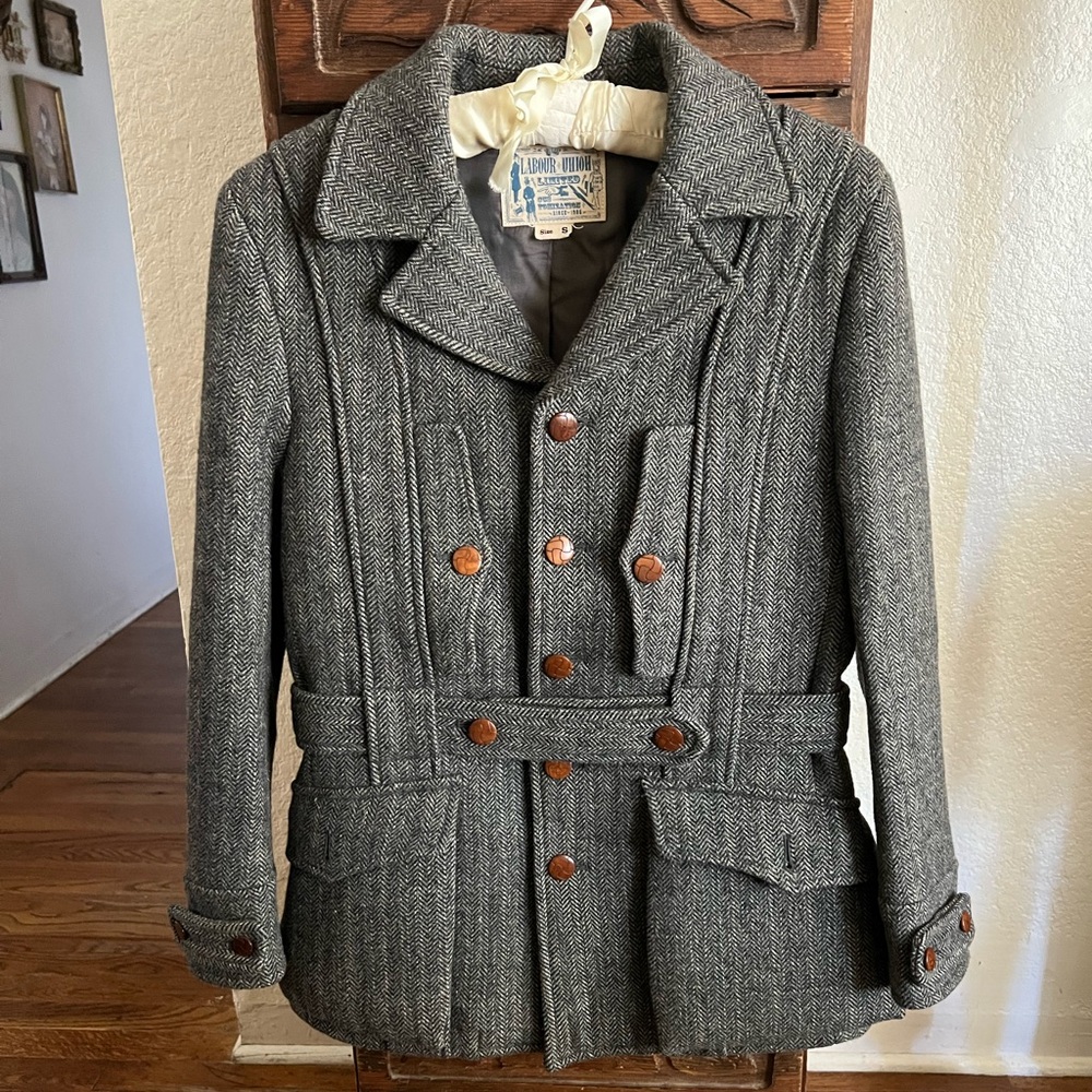 Labour Union Wool Vintage Norfolk Hunting Jacket